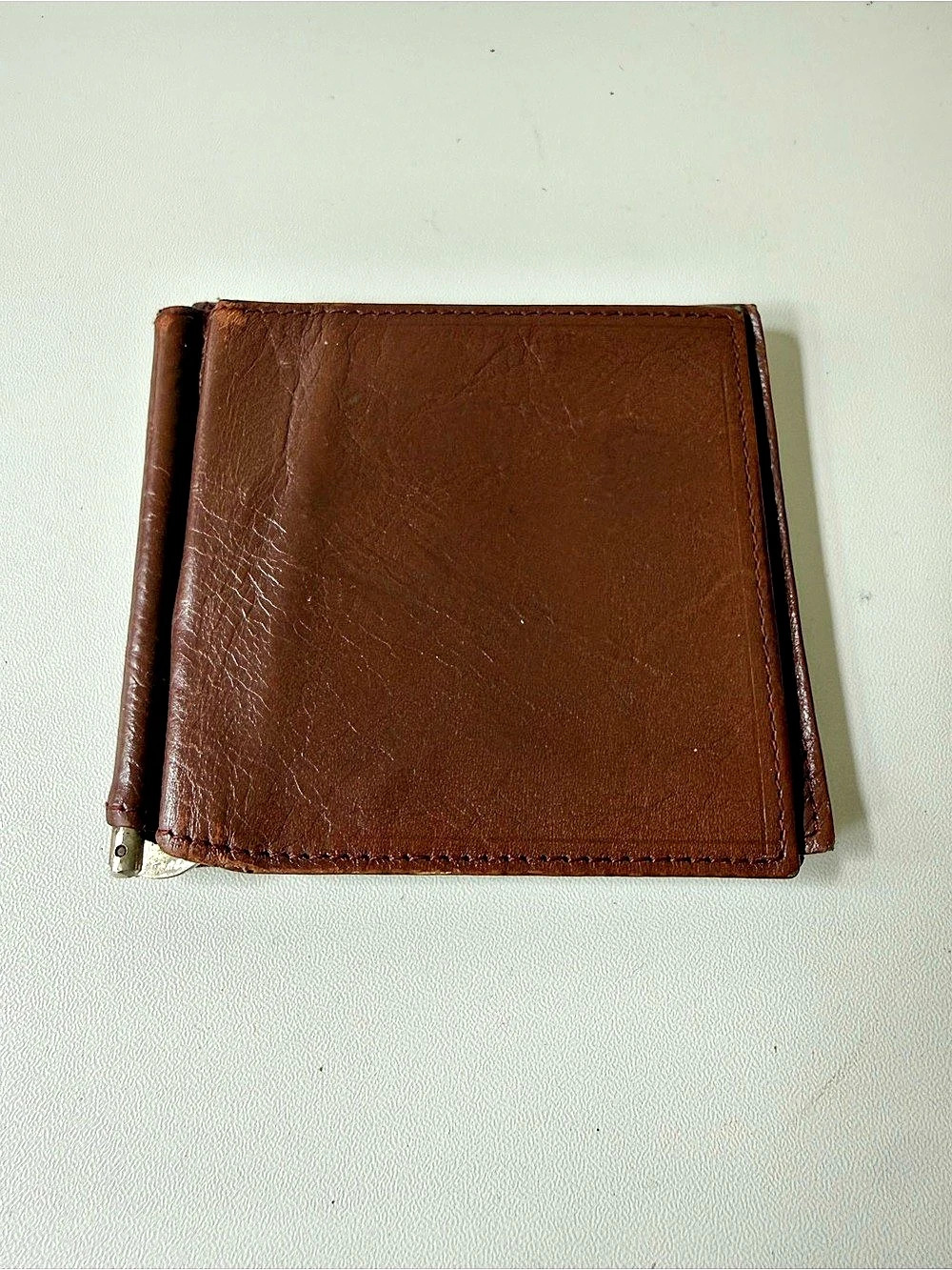 Chalier Leather Bifold Wallet in Brown